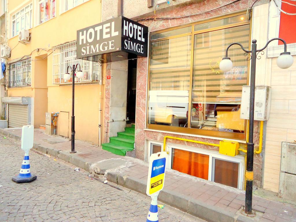 Simge Hotel Istanbul Bagian luar foto